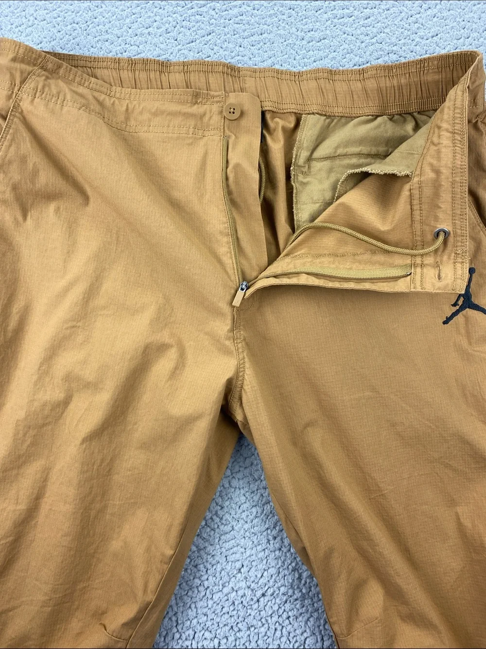 Nike Men Air Jordan City Jogger Pants Cuffed Elastic Ripstop Stretch  | Size: 38